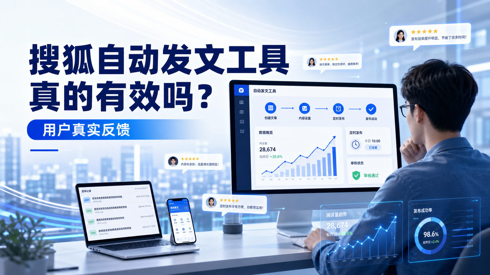 搜狐自动发文工具真的有效吗?来宾用户的真实反馈