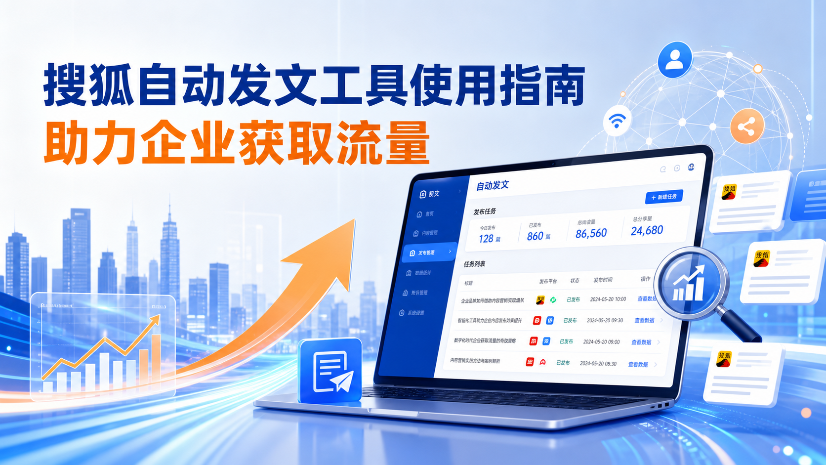 搜狐自动发文工具的使用指南:助力来宾企业获取流量