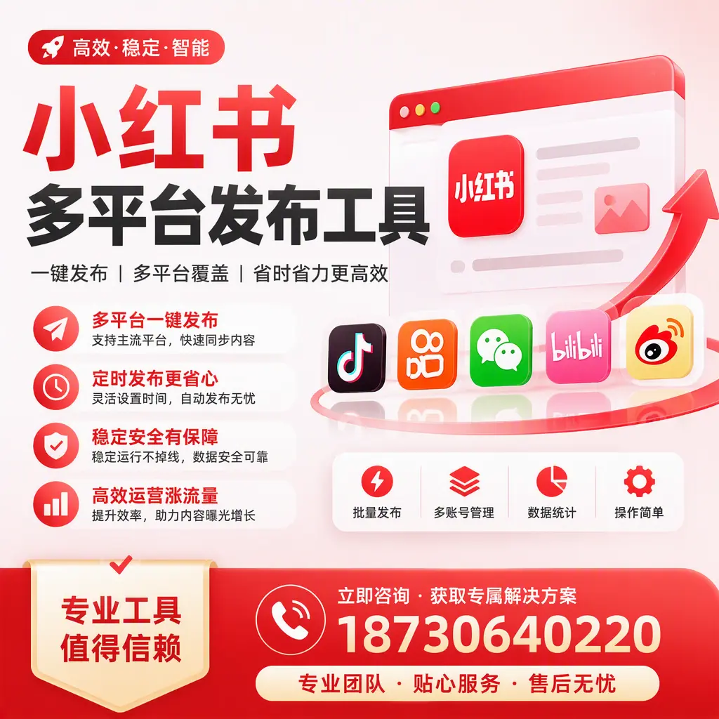 在 来宾 小红书多平台发布工具的市场前景分析